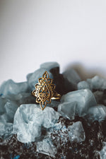 Load image into Gallery viewer, Mandala Ring - Gold
