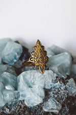 Load image into Gallery viewer, Mandala Ring - Gold
